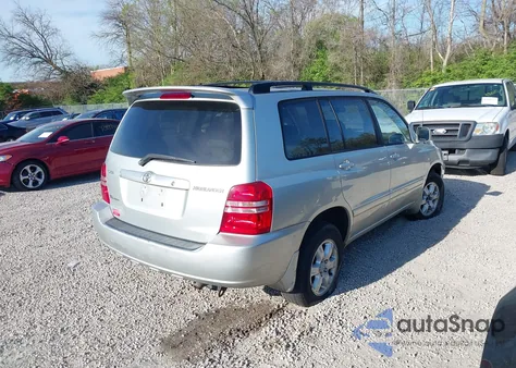 2003 Toyota Highlander V6 из США, поврежденный, VIN JTEHF21A030125195